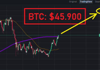 BREAKING: Cursul Bitcoin a depășit din nou 45.000$ | Se adeverește predicția anterioară? bitcoin $45.000