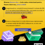 Binance Mystery Box - Iată cum poți obține un Pachet Cadou de Criptovalute, în valoare de până la 500$