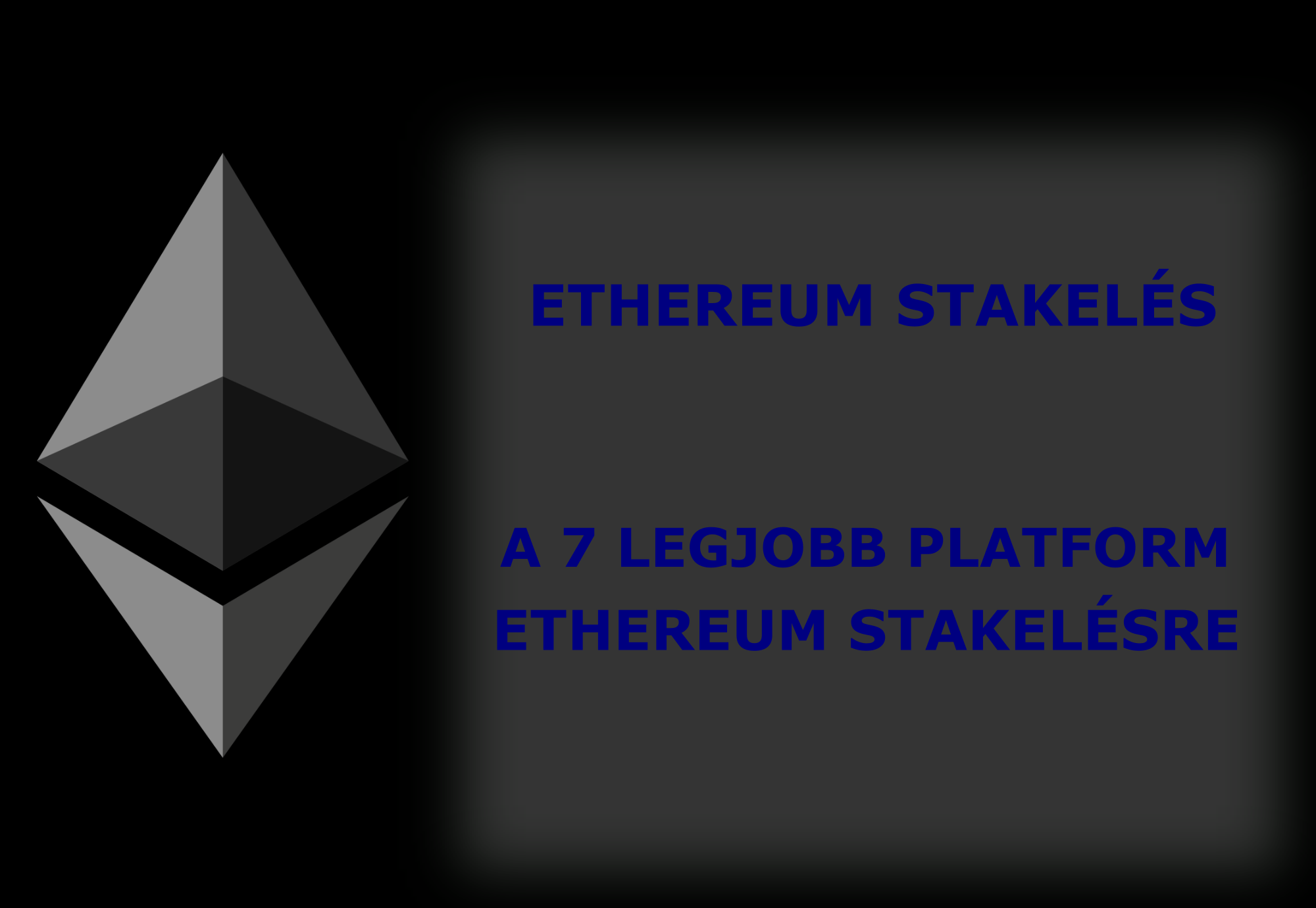 Ethereum Stakelés A 7 Legjobb Platform Ethereum Stakelésre mycryptoption