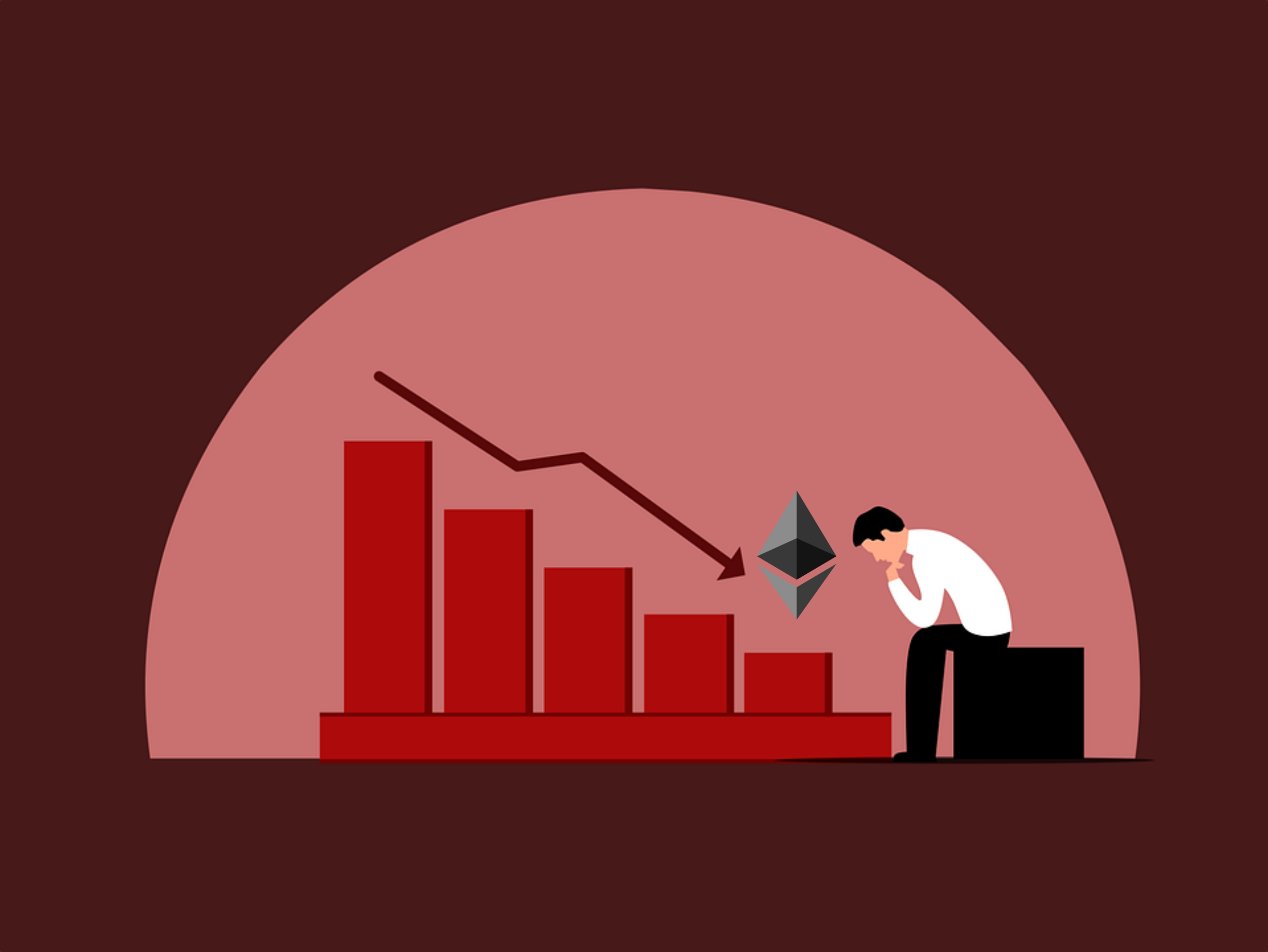 súlyos katzasztrófát okozhta ahitelezési piac számára az ETH zuhanása mycryptoption